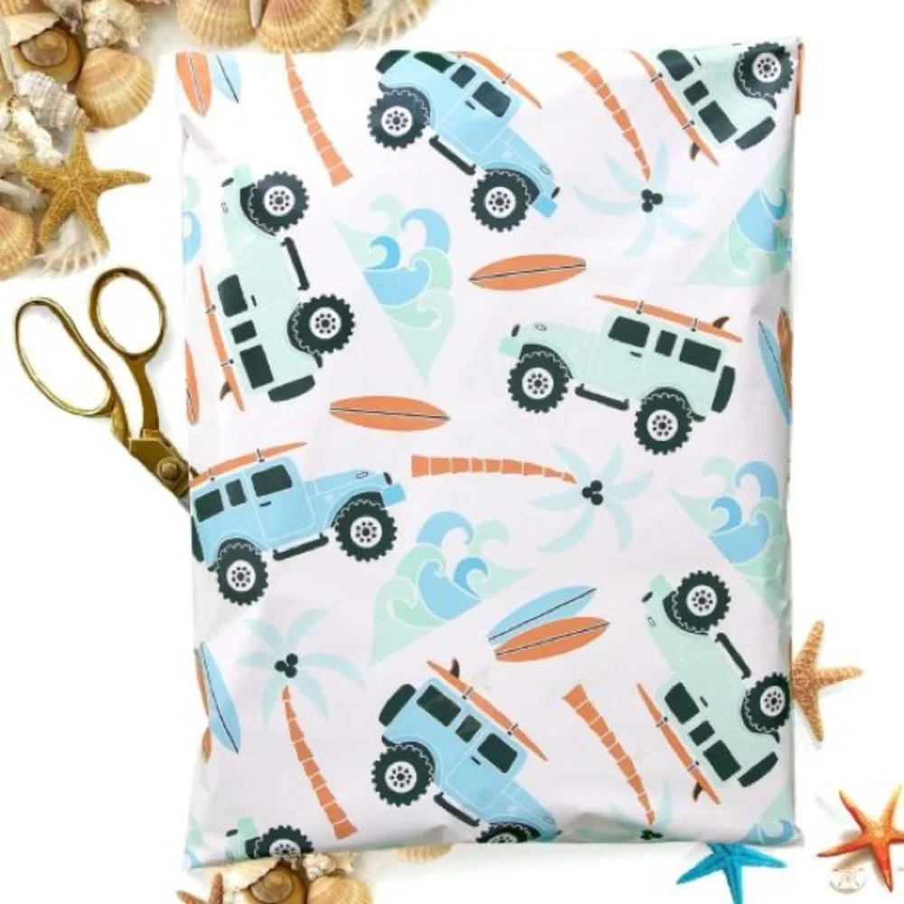 Defender Gusseted Poly Mailers 14.5x19x4 Pack of 10 Expandable Bottom